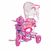 Triciclo Cachorrinho com Capota 3 em 1 Rosa