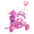 Triciclo Cachorrinho com Capota 3 em 1 Rosa na internet