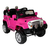 Jipe Eletrico Infantil Trilha 12V Rosa
