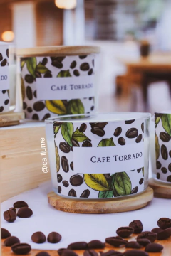 VELA PERFUMADA 120G - CAFÉ TORRADO