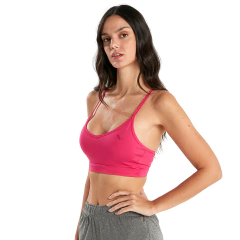 Top deportivo de lycra con breteles finos Reves