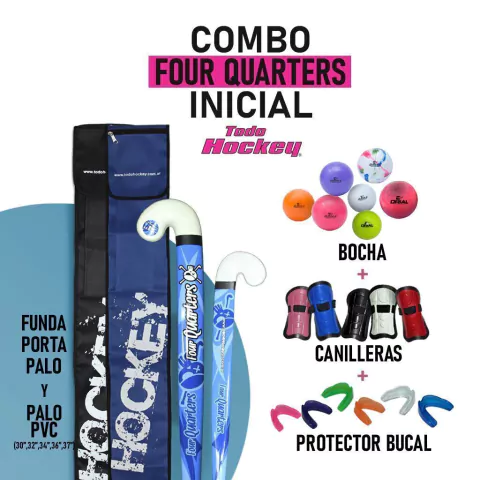 Combo TODOHOCKEY Inicial PVC Four Quarters