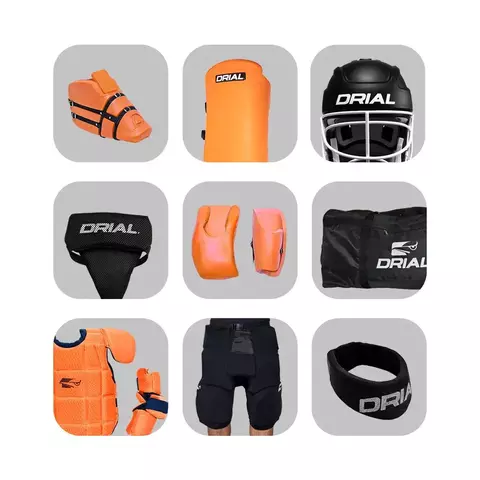 Kit completo de Arquero Senior - Naranja