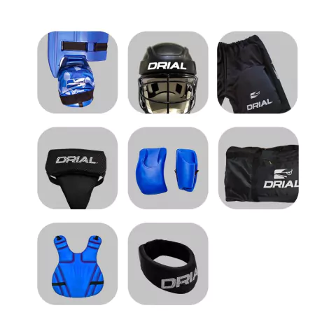 Kit completo de Arquero Junior - Azul