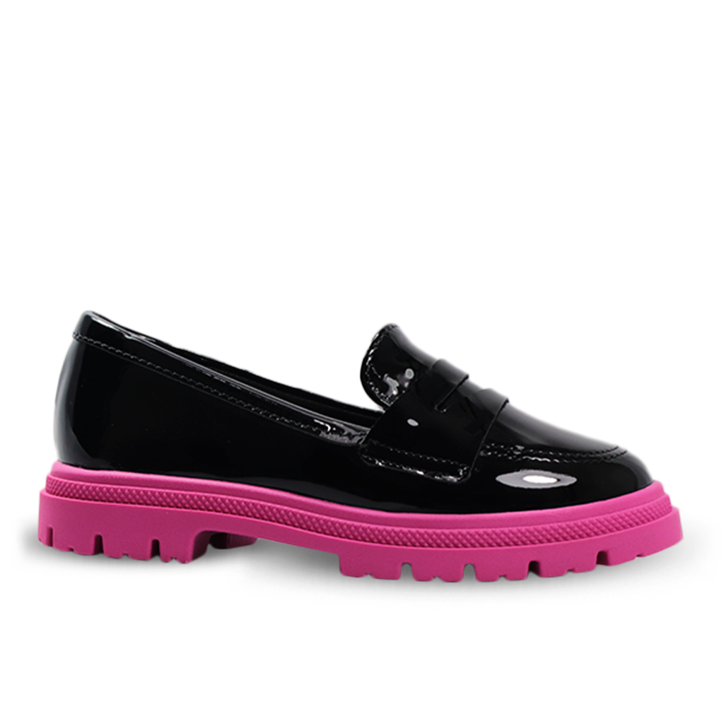 Sapato Molekinha Mocassim Verniz Premium Menina