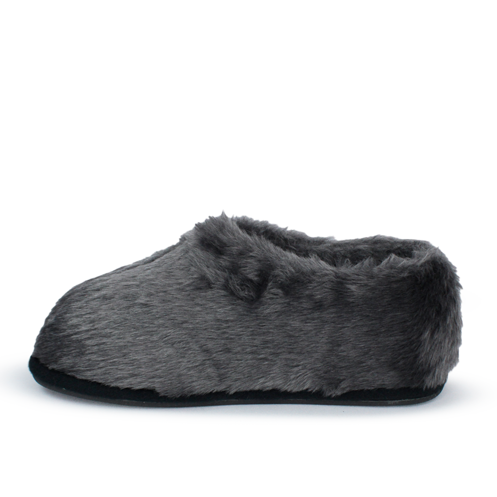 Pantufa Forrada Katurê Pelos Unisex Grafite - comprar online