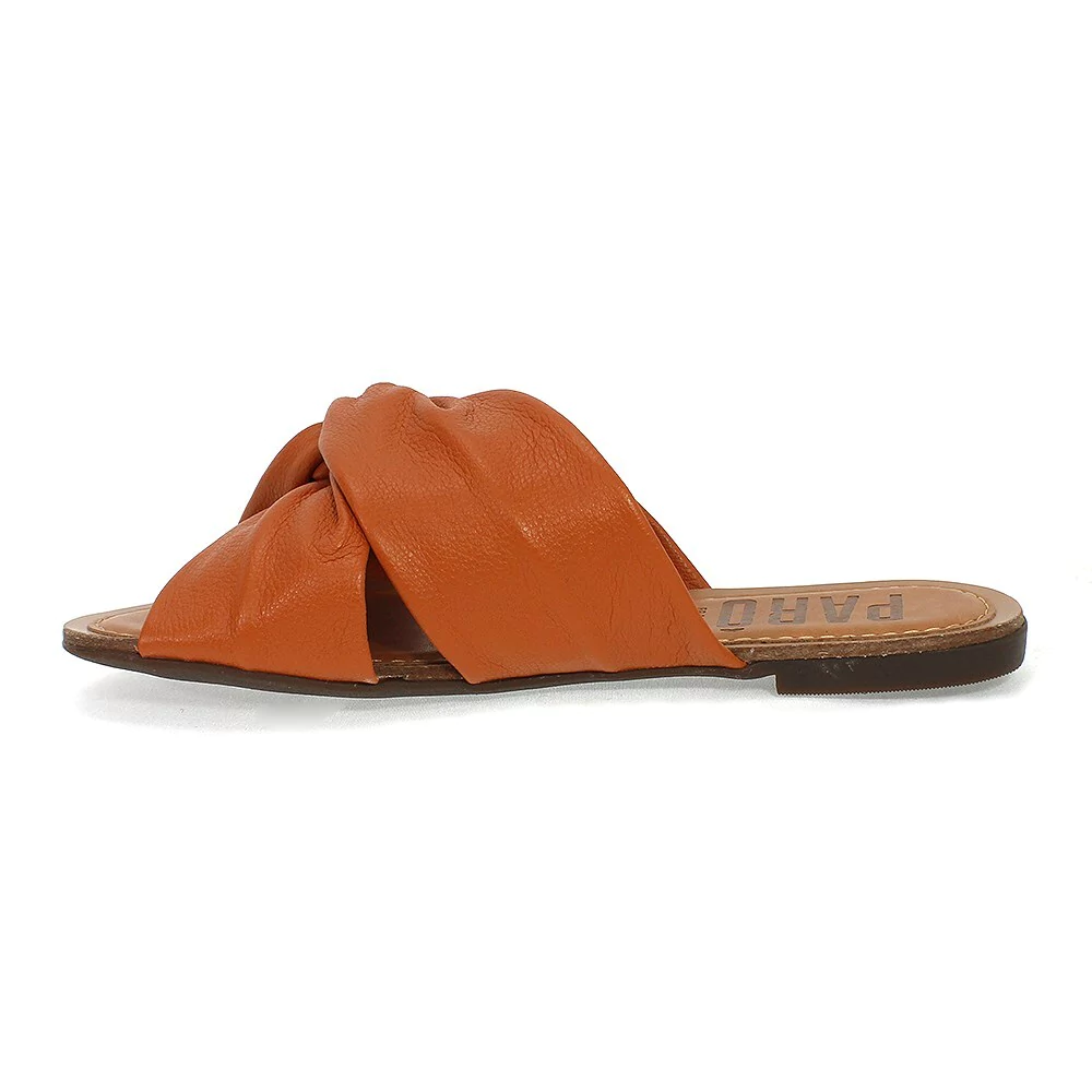 Chinelo Parô Fly Sunset Couro Feminino - comprar online
