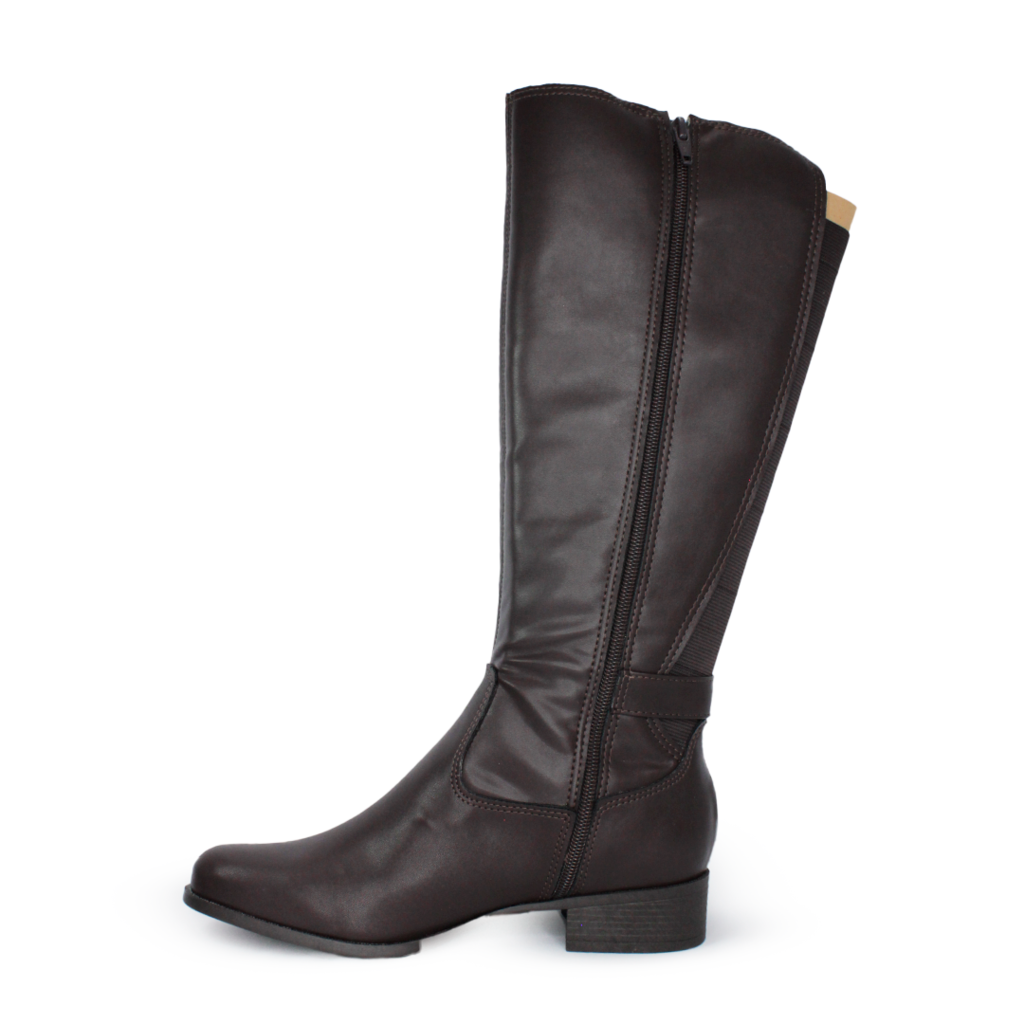 Bota Via Uno Montaria Cano Alto Feminina - comprar online