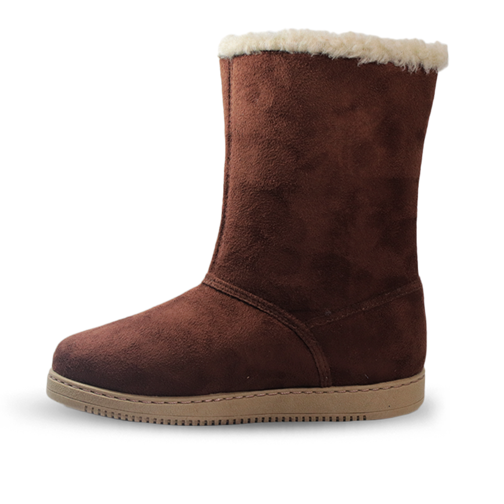 Bota Forrada Conceito Urbano Nobuck Feminina - comprar online