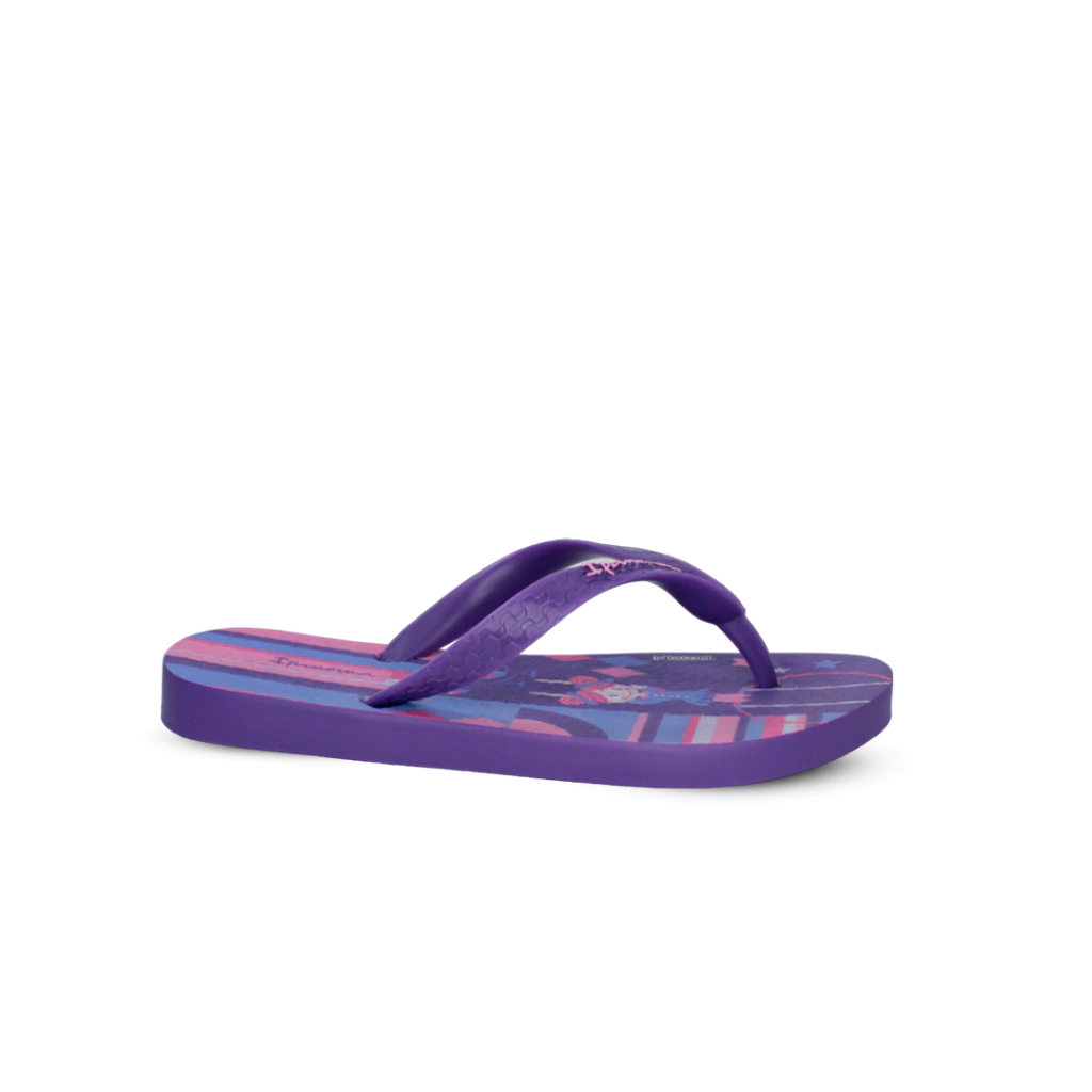 Chinelo Ipanema De Dedo Temas Menina Roxo