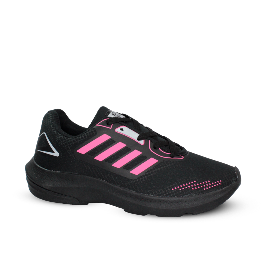 Tênis Speed Jogging Tecido Feminino Preto