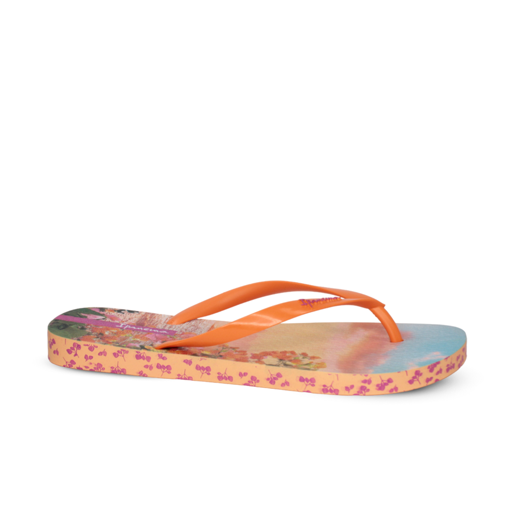 Chinelo Ipanema Sem Igual Feminino Laranja