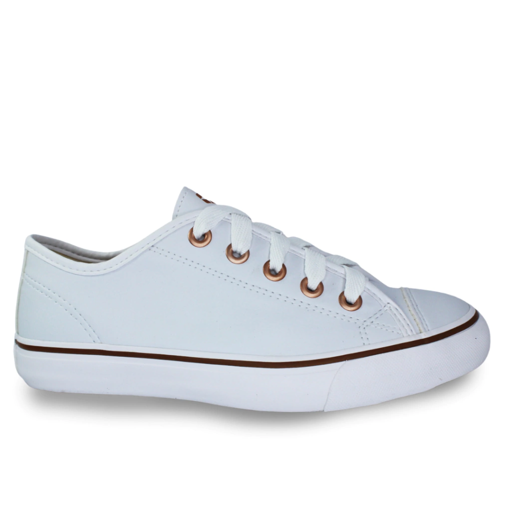 Tênis Street Casual Likes Class Feminino Branco