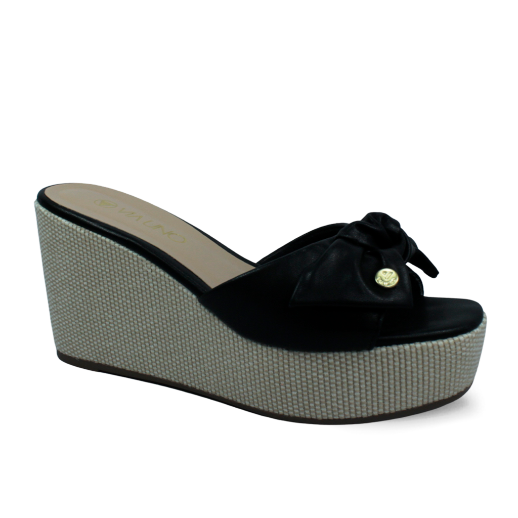 Tamanco Via Uno Plataforma Eco Mestiço Feminino