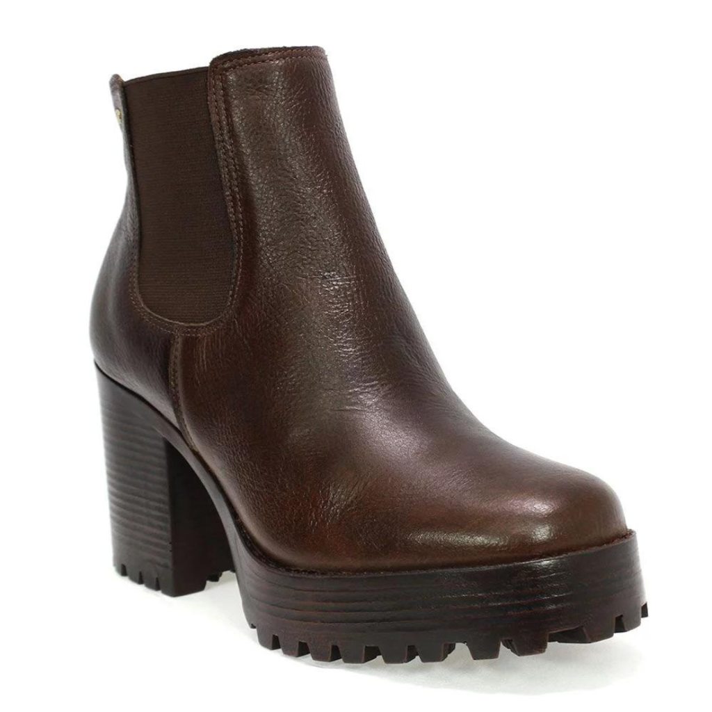 Bota Parô Tratorada Couro Feminina
