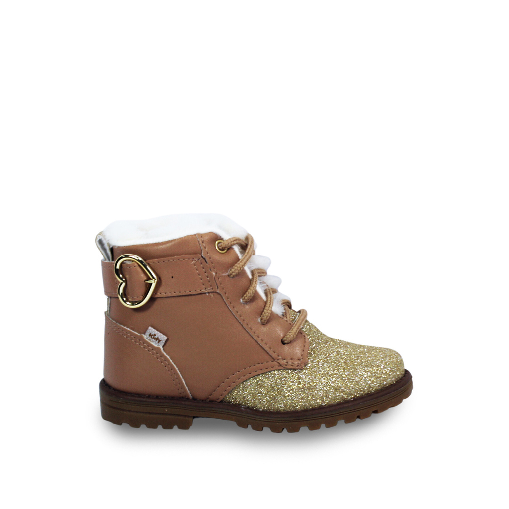 Bota Kidy Baby Fashion Napa Brilho Menina