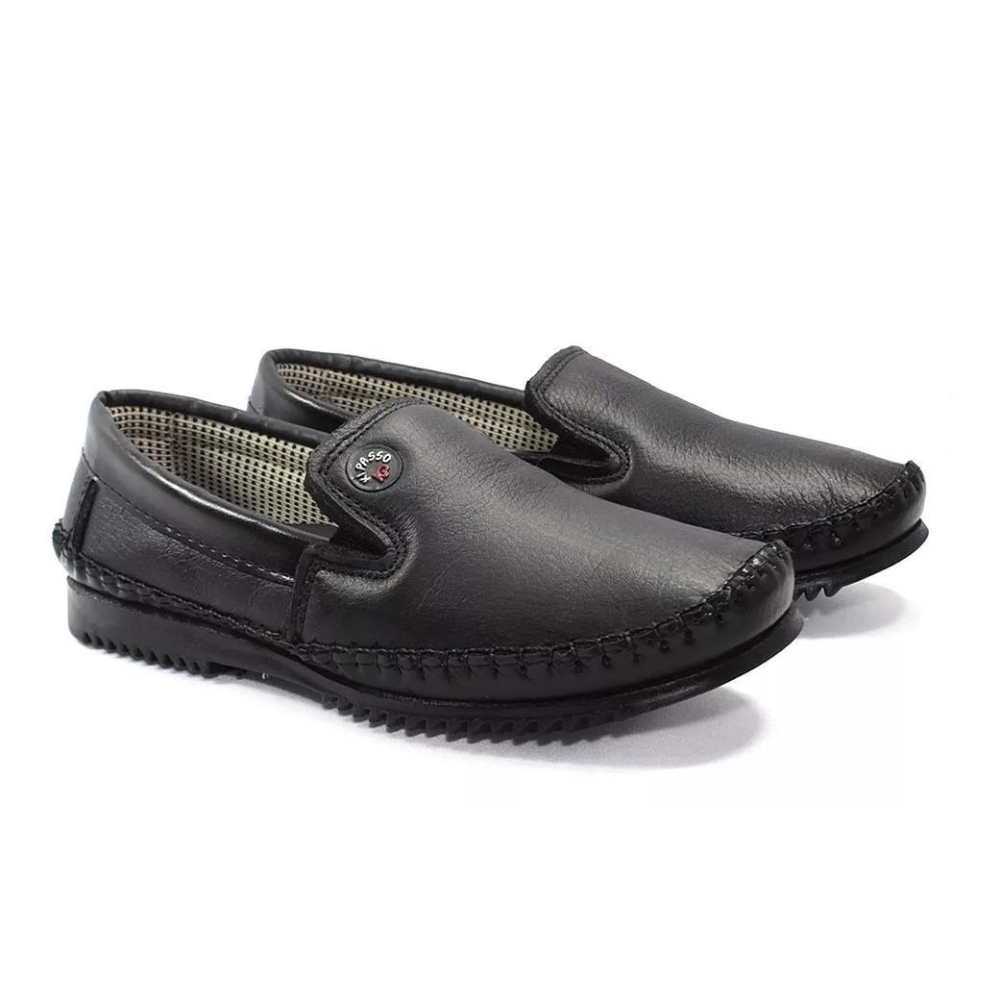Sapatilha Kipasso Casual Couro Masculina -  Marsol Calçados 