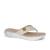 Chinelo Modare Ultraconforto Napa Tresse Feninino Creme