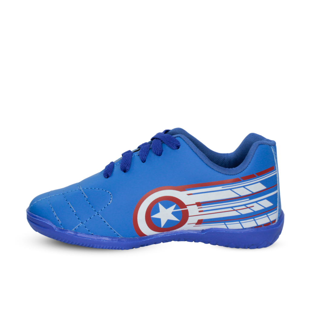 Tênis Pp Kids Capitão America Indoor Menino Azul - comprar online