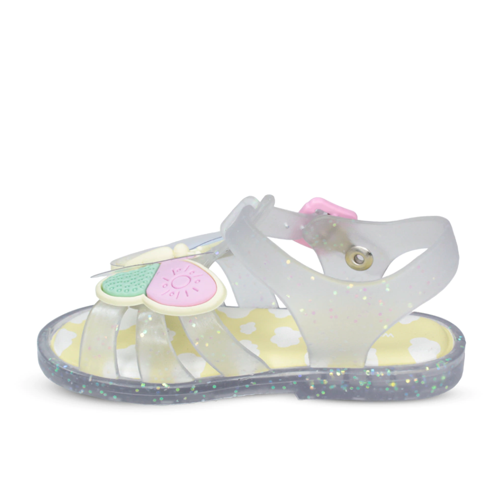 Sandália World Colors Baby Alice Menina Transparente - comprar online
