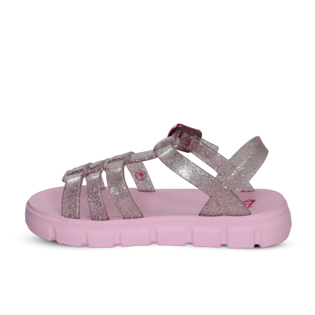 Sandália Barbie Land Gliter Menina Rosa - comprar online