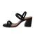 Sandália Dakota Napa Salto Médio Feminina Preta - comprar online