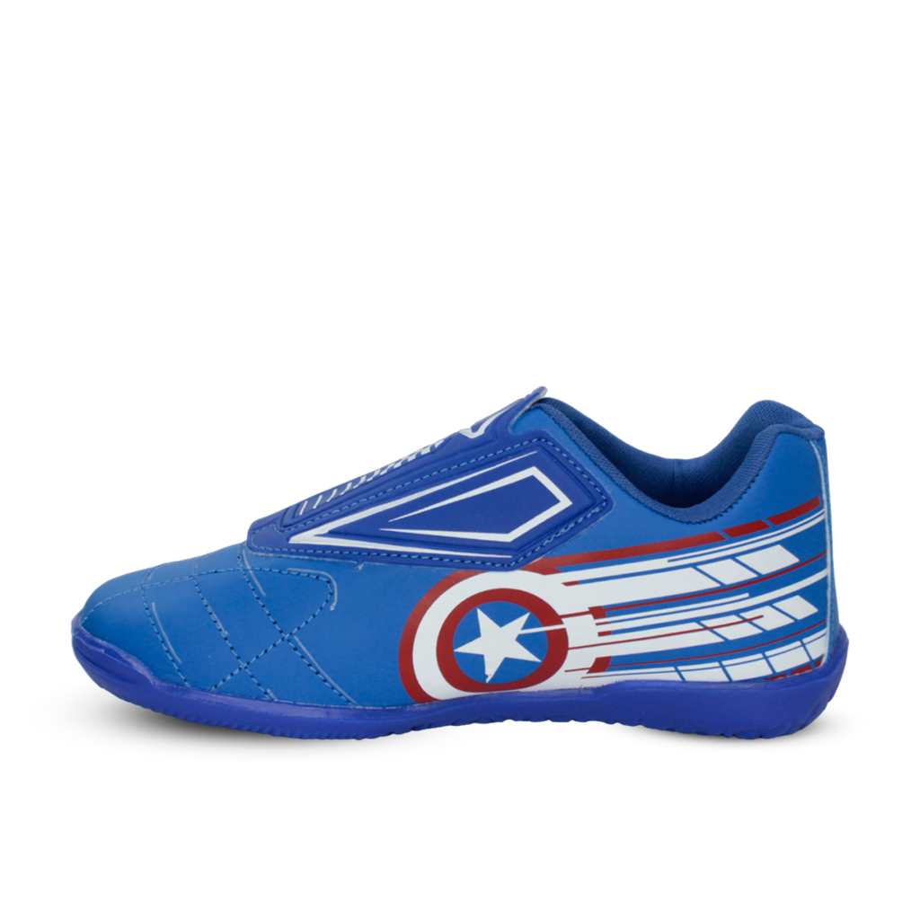 Tênis Pp Kids Capitão America Indoor Menino Azul/Branco/Vermelho - comprar online