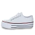 Tênis Street Platform Casual Lona Feminino - comprar online
