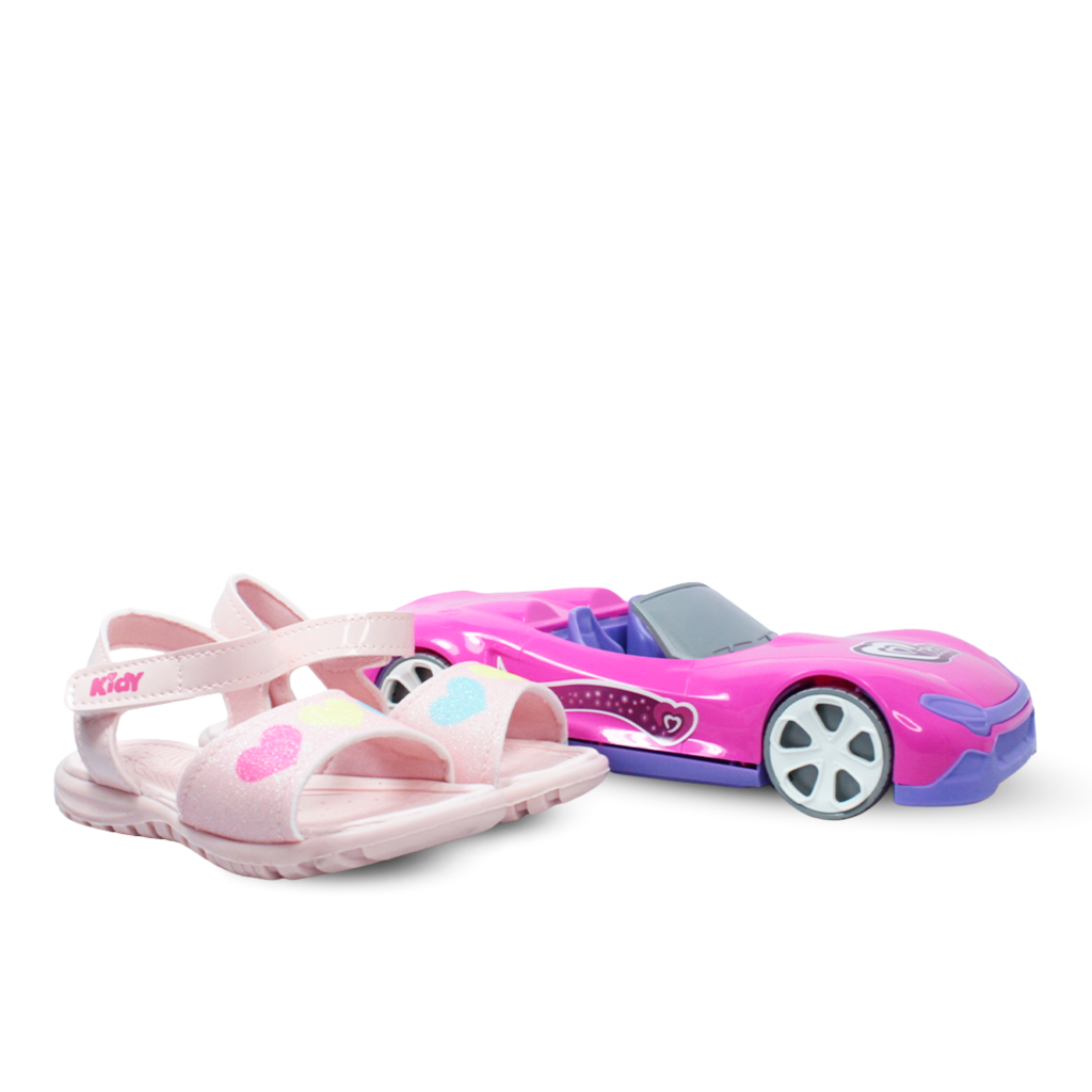 Sandália Kidy Baby Toys Carro Menina