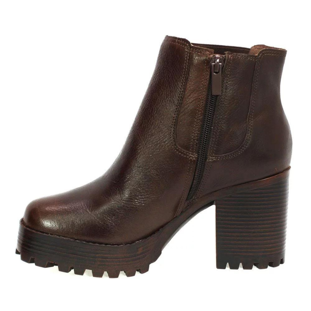 Bota Parô Tratorada Couro Feminina - comprar online
