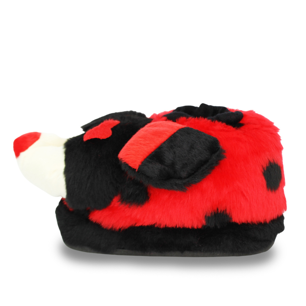 Pantufa Casa&Cia Joaninha Lã - comprar online
