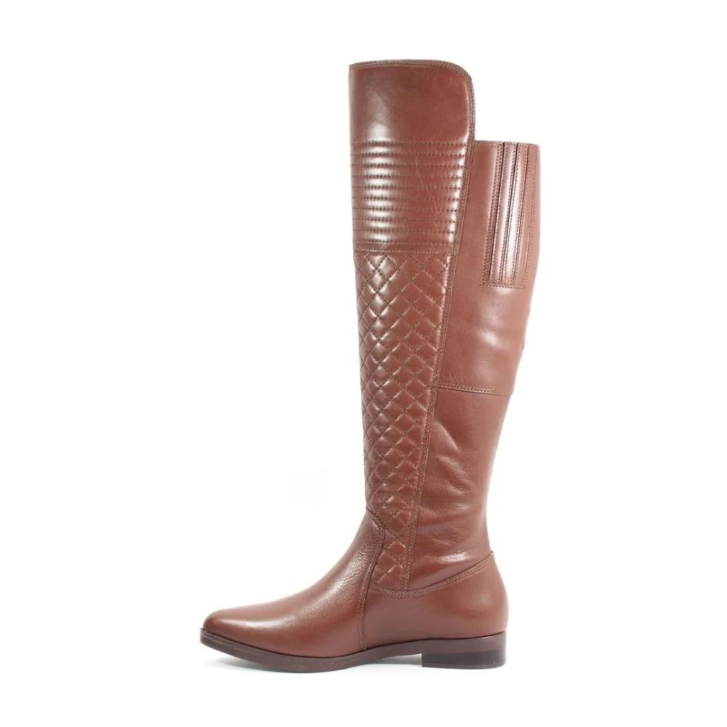 Imagem do Bota Parô Over Em Couro Feminina
