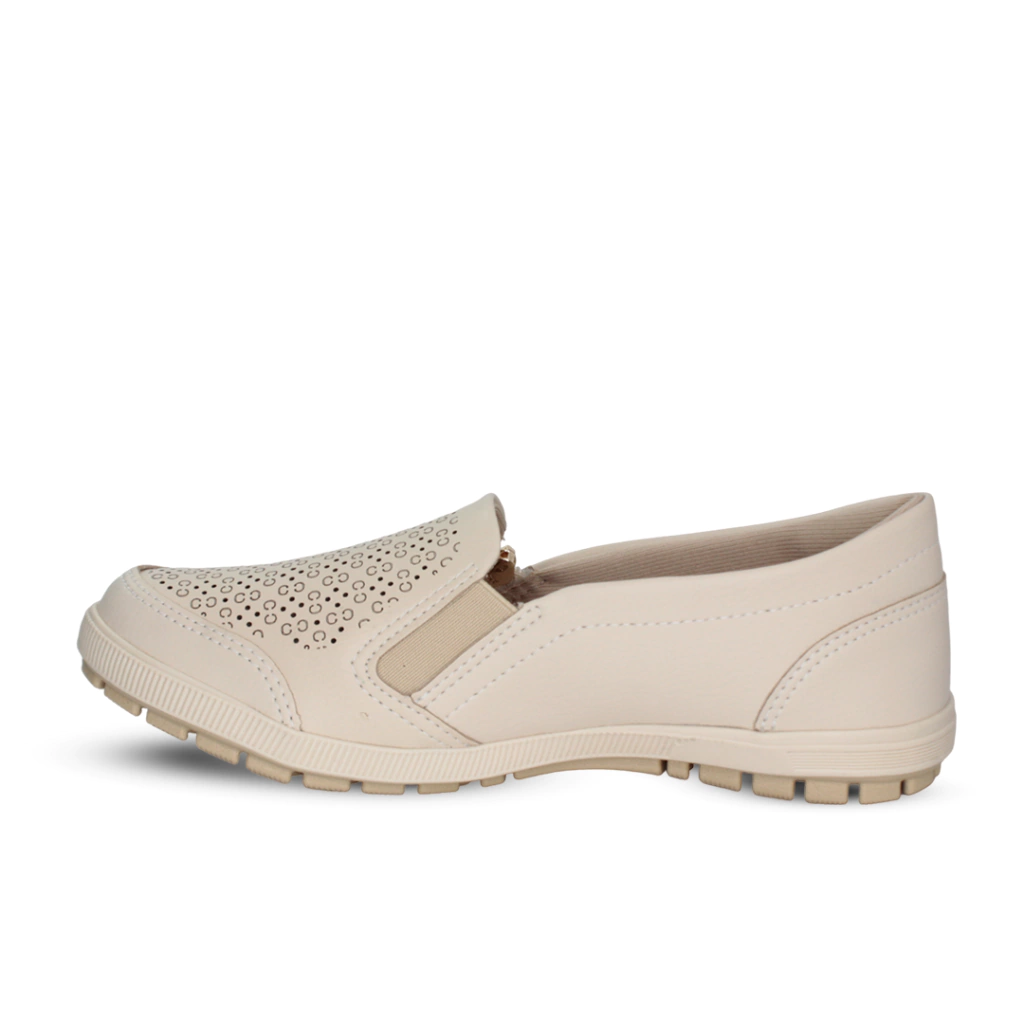 Tênis Kolosh Napa Hades Ziper Feminino Creme - comprar online