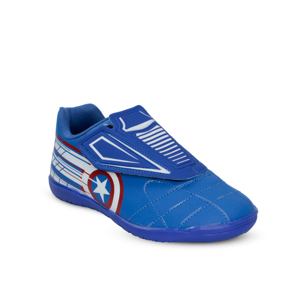 Tênis Pp Kids Capitão America Indoor Menino Azul/Branco/Vermelho na internet