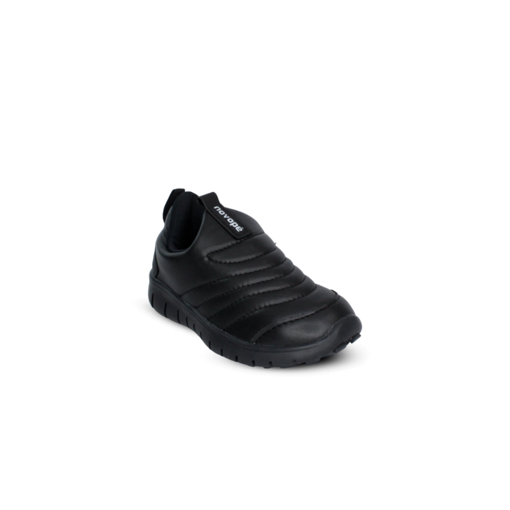 Tênis Novopé Slip On Cach Baby Napa Menino Preto na internet