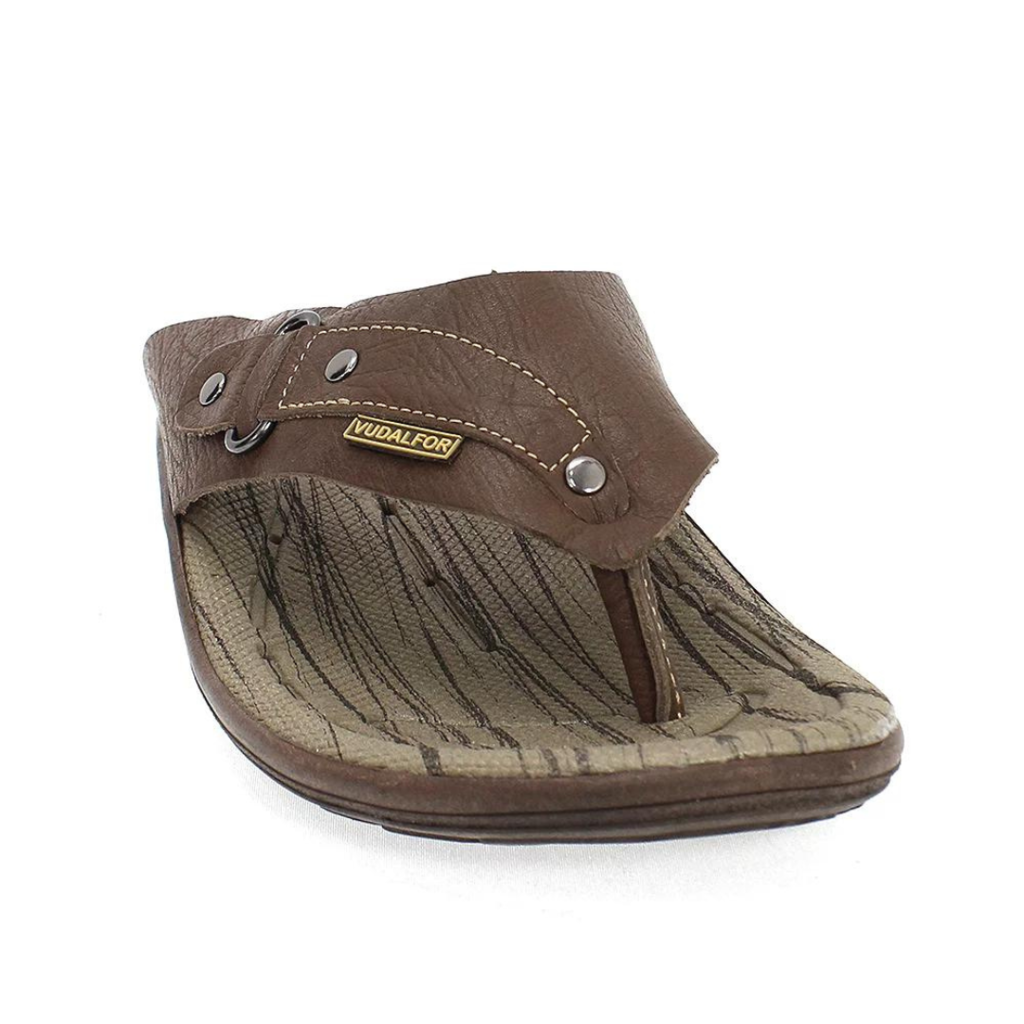 Chinelo Vudalfor Couro Masculino na internet