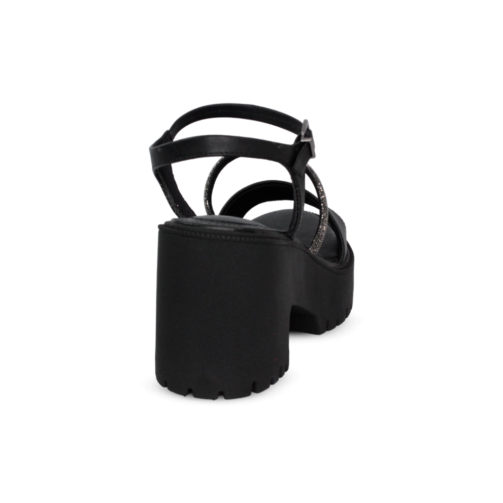 Sandália Ramarim Plataforma Napa Vest Plus Feminina Preta -  Marsol Calçados 