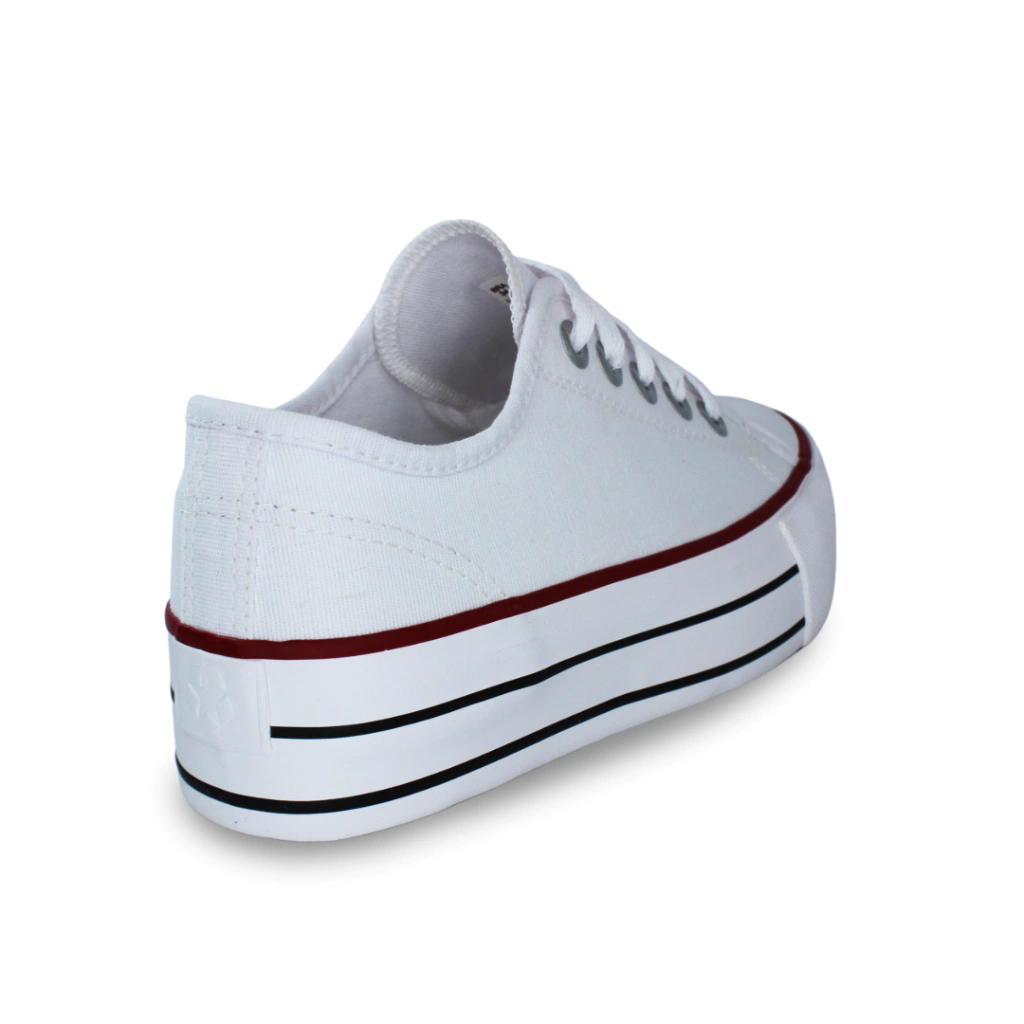 Tênis Street Platform Casual Lona Feminino -  Marsol Calçados 