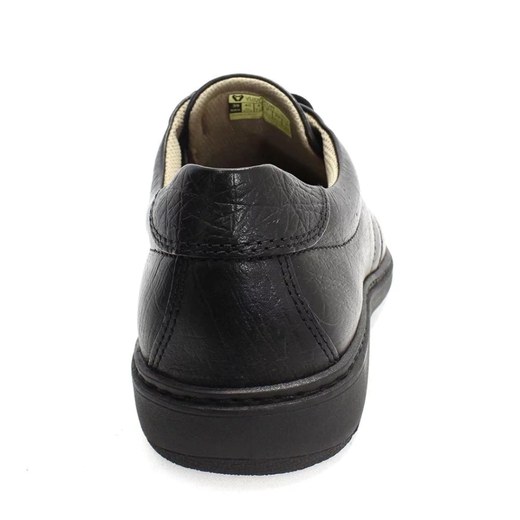 Sapato Vudalfor Couro Masculino Preto -  Marsol Calçados 