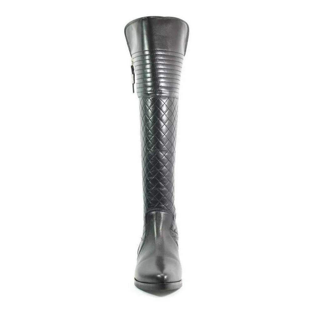 Bota Parô Over Em Couro Feminina -  Marsol Calçados 