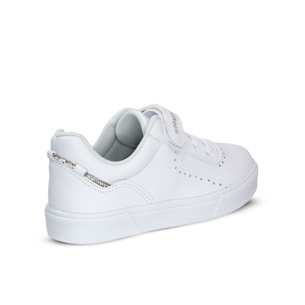 Tênis Bloompy Sintonia Casual Menina Branco -  Marsol Calçados 