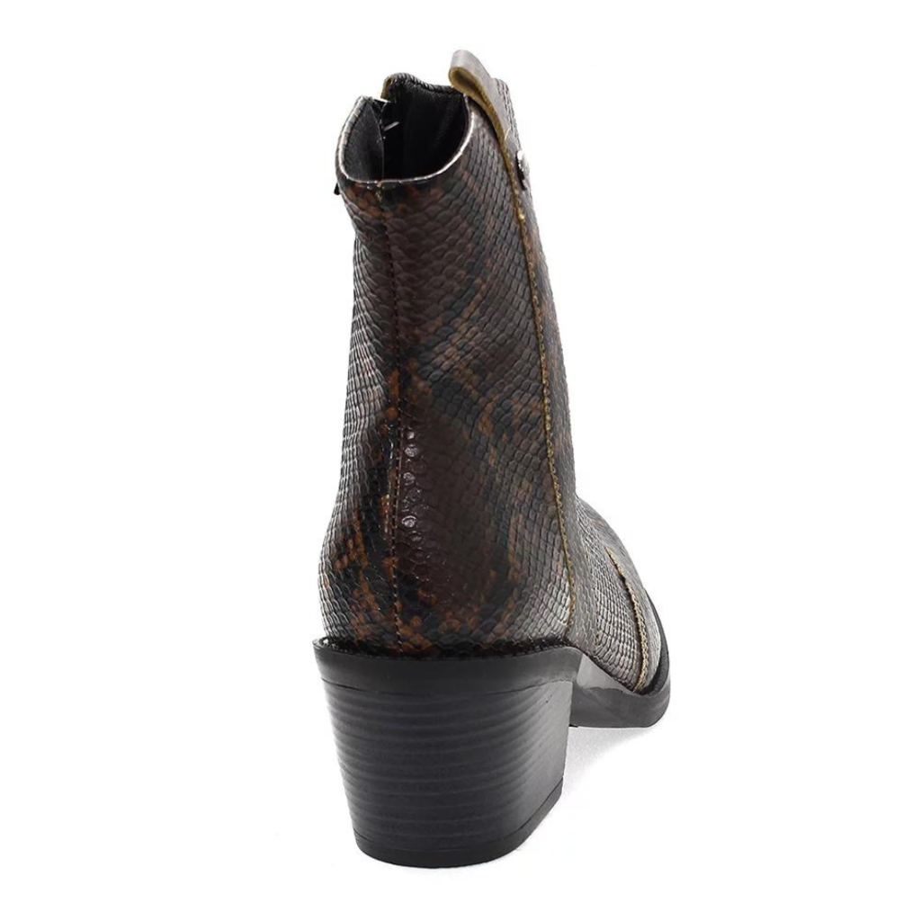 Bota Quiz Country Cobra Feminina -  Marsol Calçados 