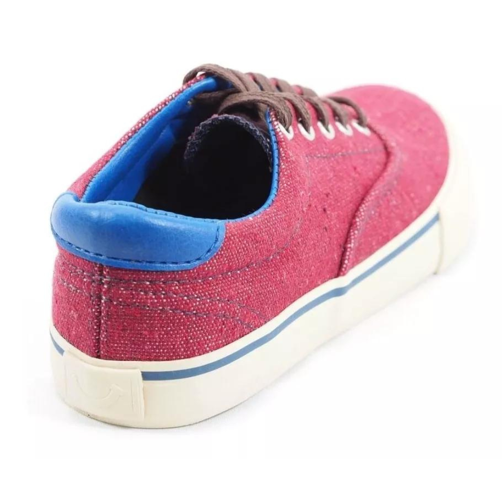 Tênis Diversão Casual Jeans Menina Vinho -  Marsol Calçados 