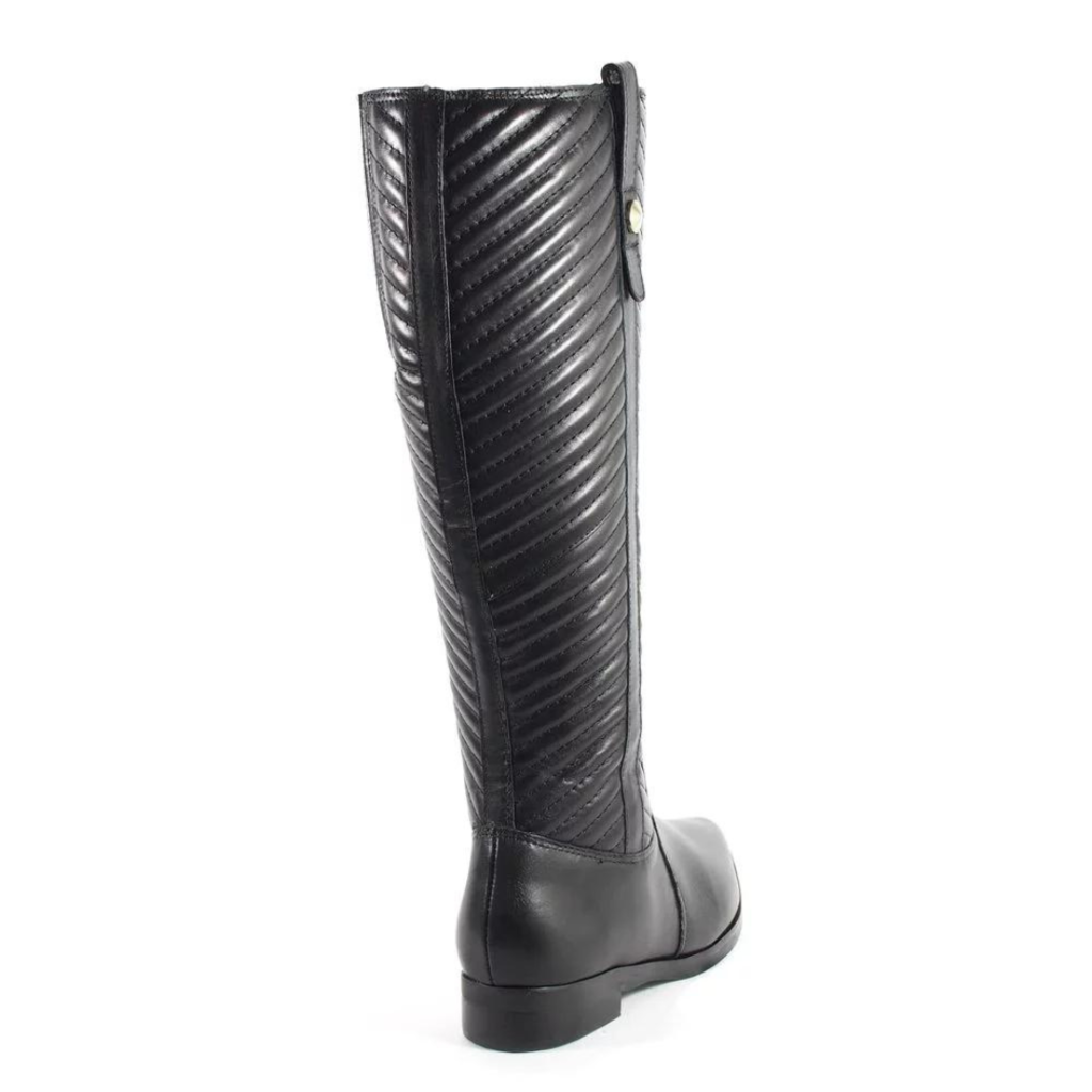 Bota Parô Cano Longo Couro Feminina - comprar online