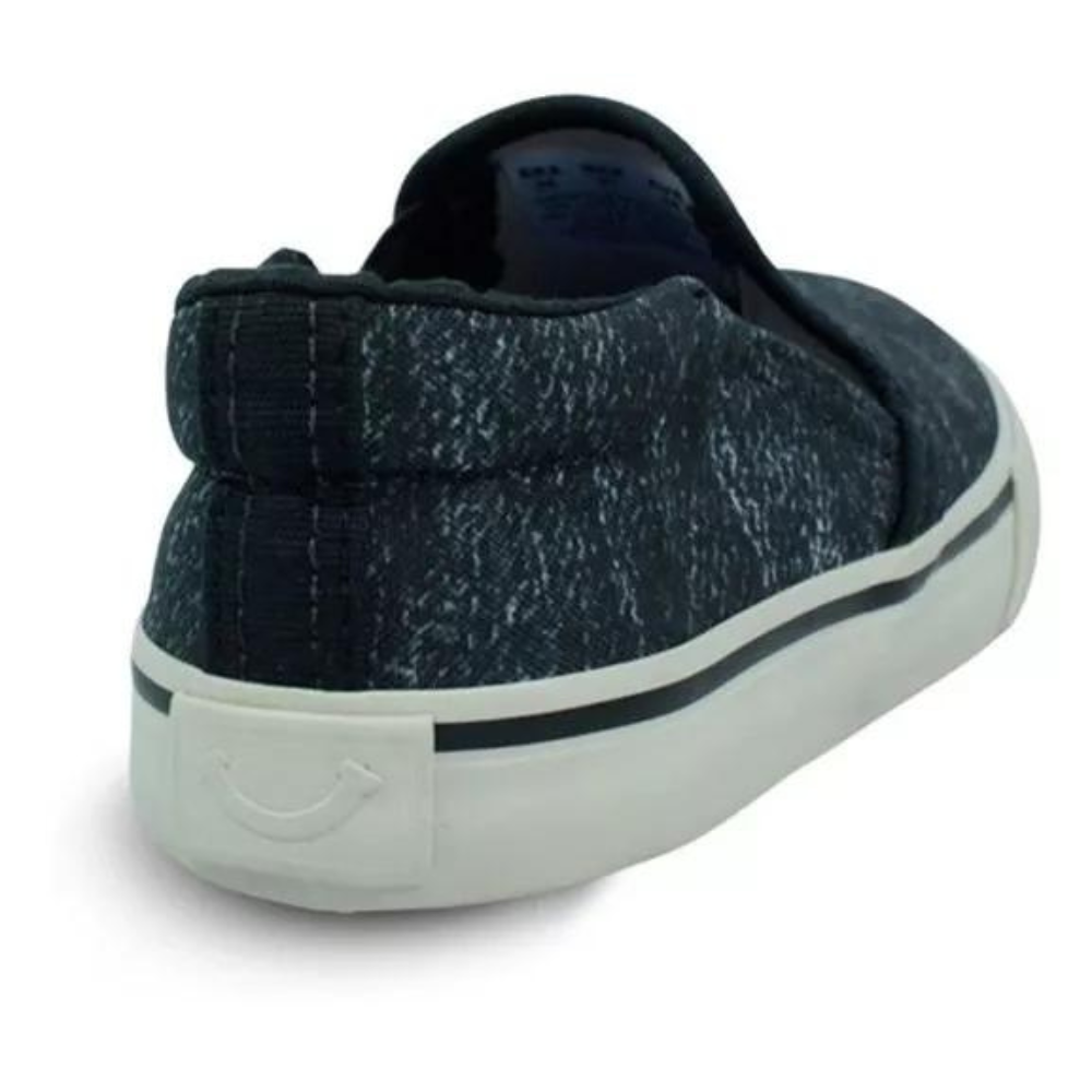 Tênis Diversão Slip Canvas Jeans Menino -  Marsol Calçados 