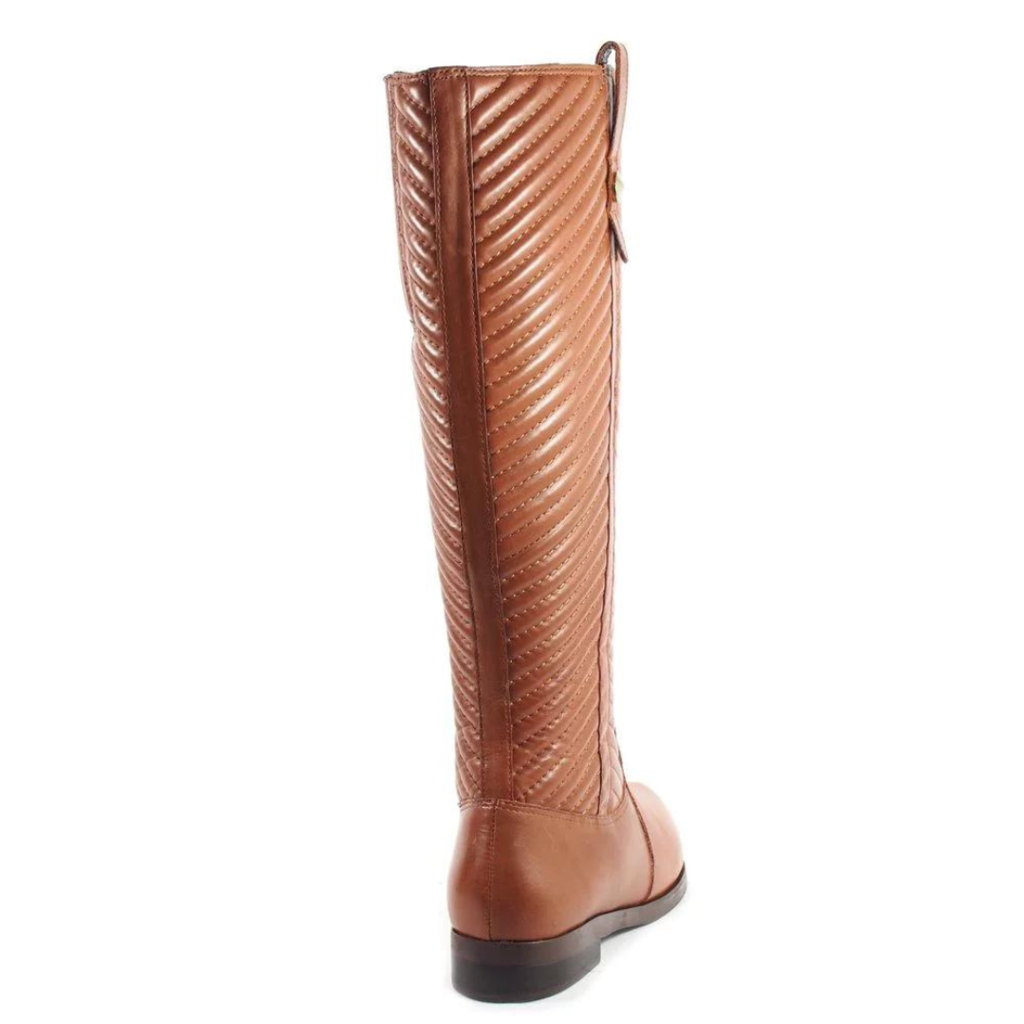 Bota Parô Cano Longo Couro Feminina -  Marsol Calçados 