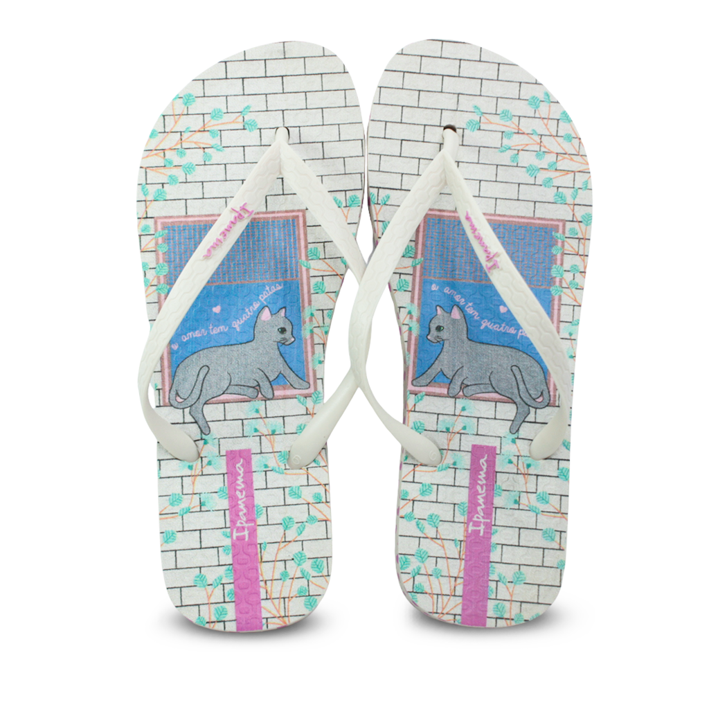 Chinelo Ipanema Love Pets Feminino -  Marsol Calçados 