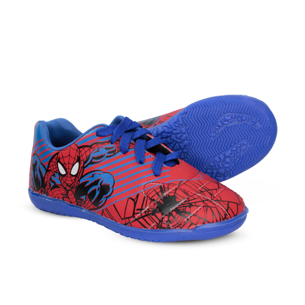 Tênis Pp Kids Homem Aranha Indoor Menino Preto - loja online