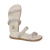 Sandália World Colors Montada Birken Menina Off White - loja online
