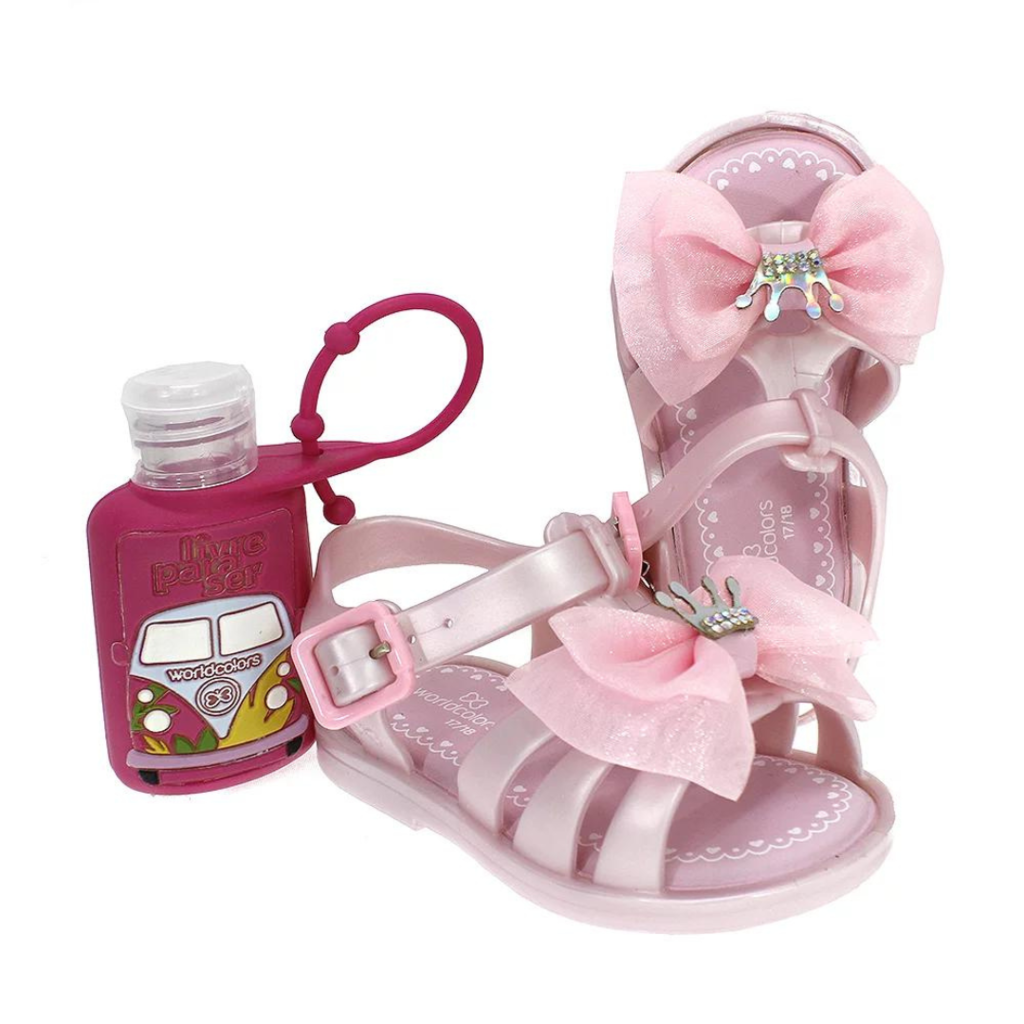 Chinelo Word Colors Baby Alice Menina - loja online